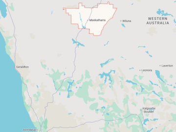 UFO: W.A. Meekatharra, August 1961